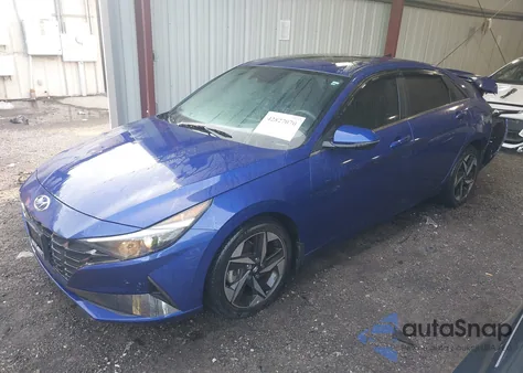 2022 Hyundai Elantra Sel из США, поврежденный, VIN KMHLN4AG2NU354552